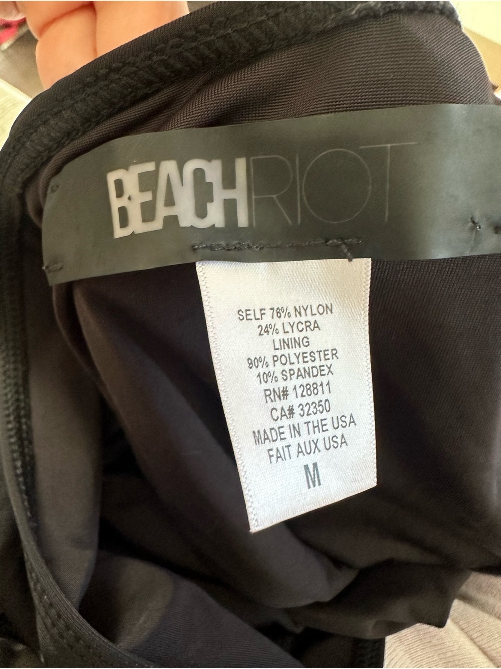 Beach Riot // Gold Dust One Piece Swimsuit Medium M - Picture 9 of 10